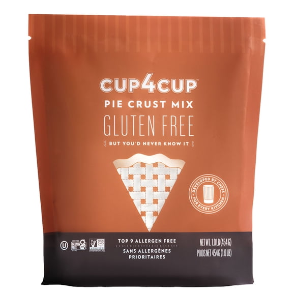 Cup4Cup Gluten Free Pie Crust Mix, 16 Oz