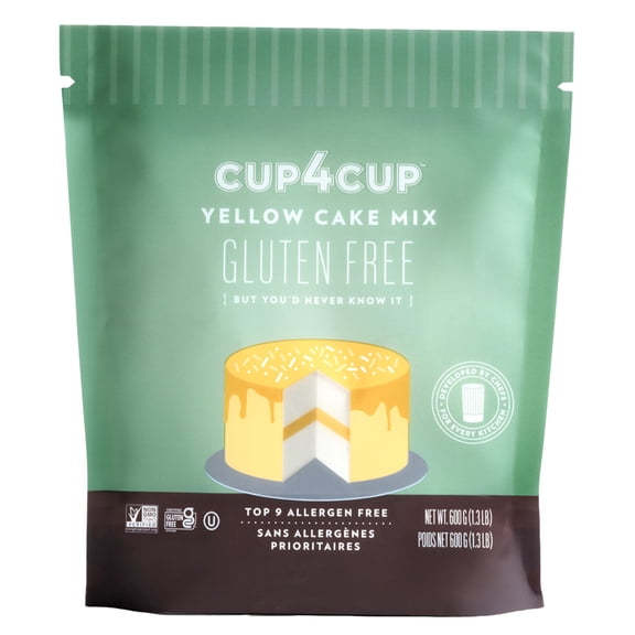 Cup4Cup Gluten Free Yellow Cake Mix, 21.16 oz