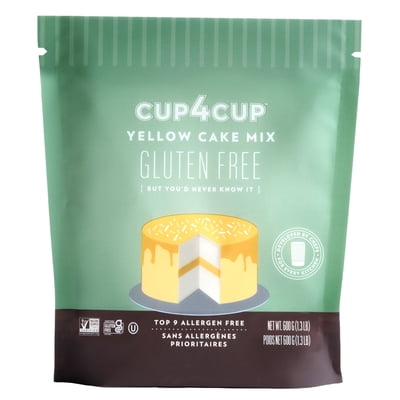 Cup4Cup Gluten Free Yellow Cake Mix, 21.16 oz