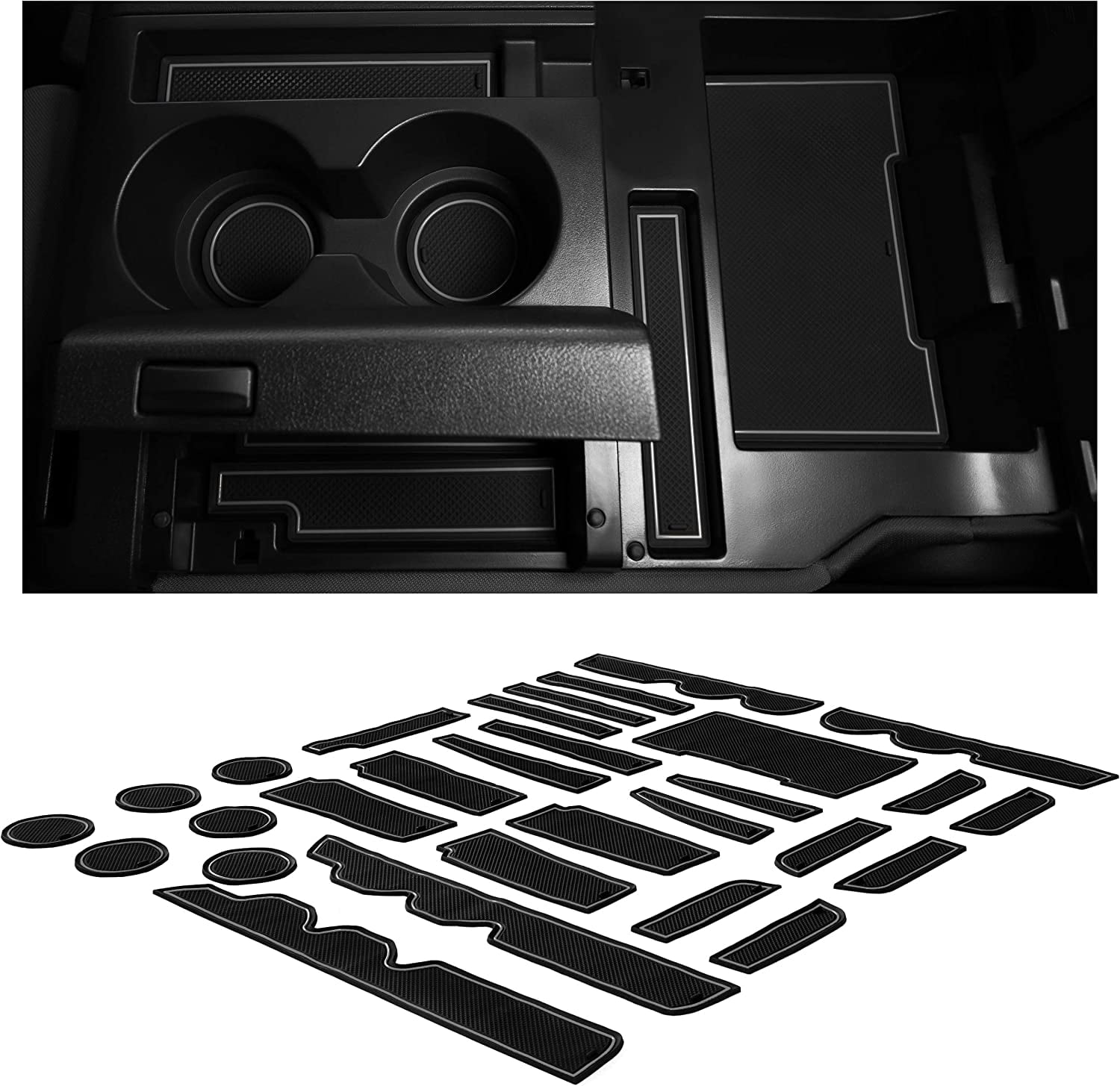 CupHolderHero for Toyota Tundra Accessories 2014-2021 Premium Custom ...