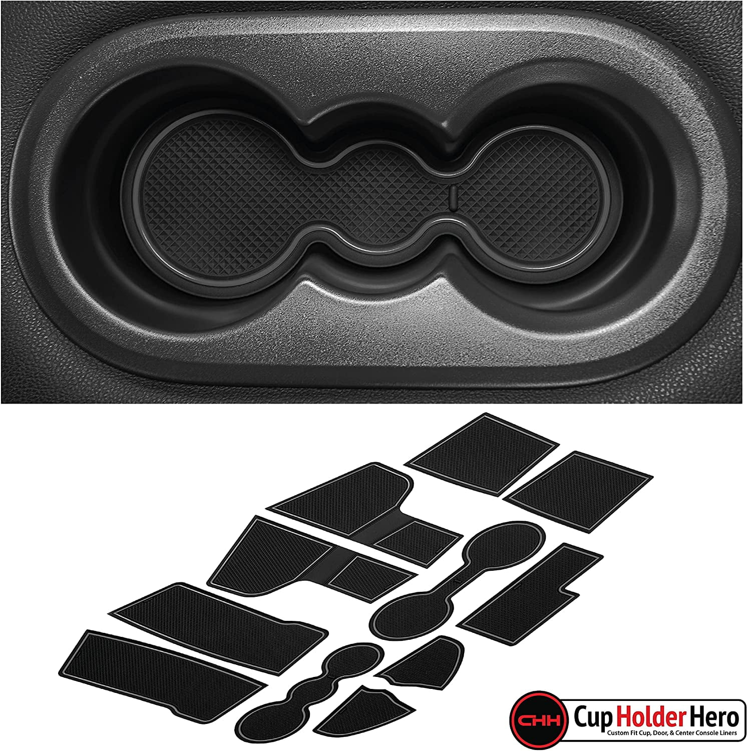 CupHolderHero fits Volkswagen VW Atlas Accessories 20182022 Premium