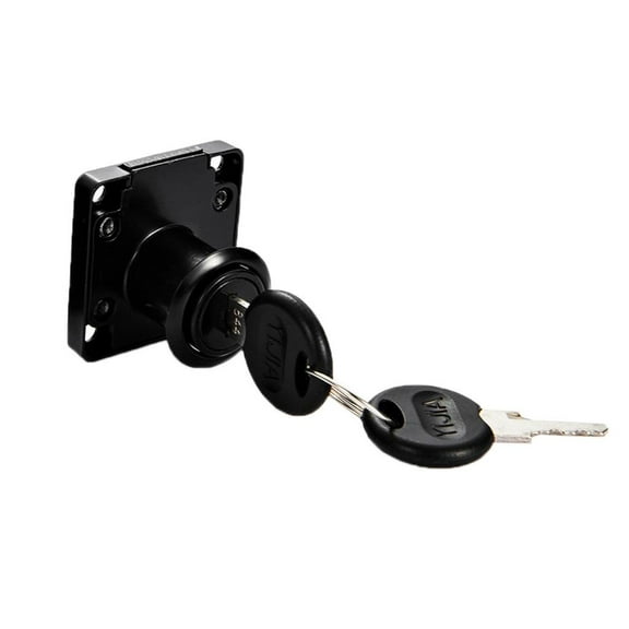 Cupboard Cabinet Trunk Box Case Lock Black 22mm