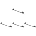 thumbnail image 1 of Cupboard Towel Bar Kitchen Holder Set of 4 Wall Nail-free Single Pole Hanging Rack Storage Box Cabinets for Mount Bathroom Heavy Duty, 1 of 6