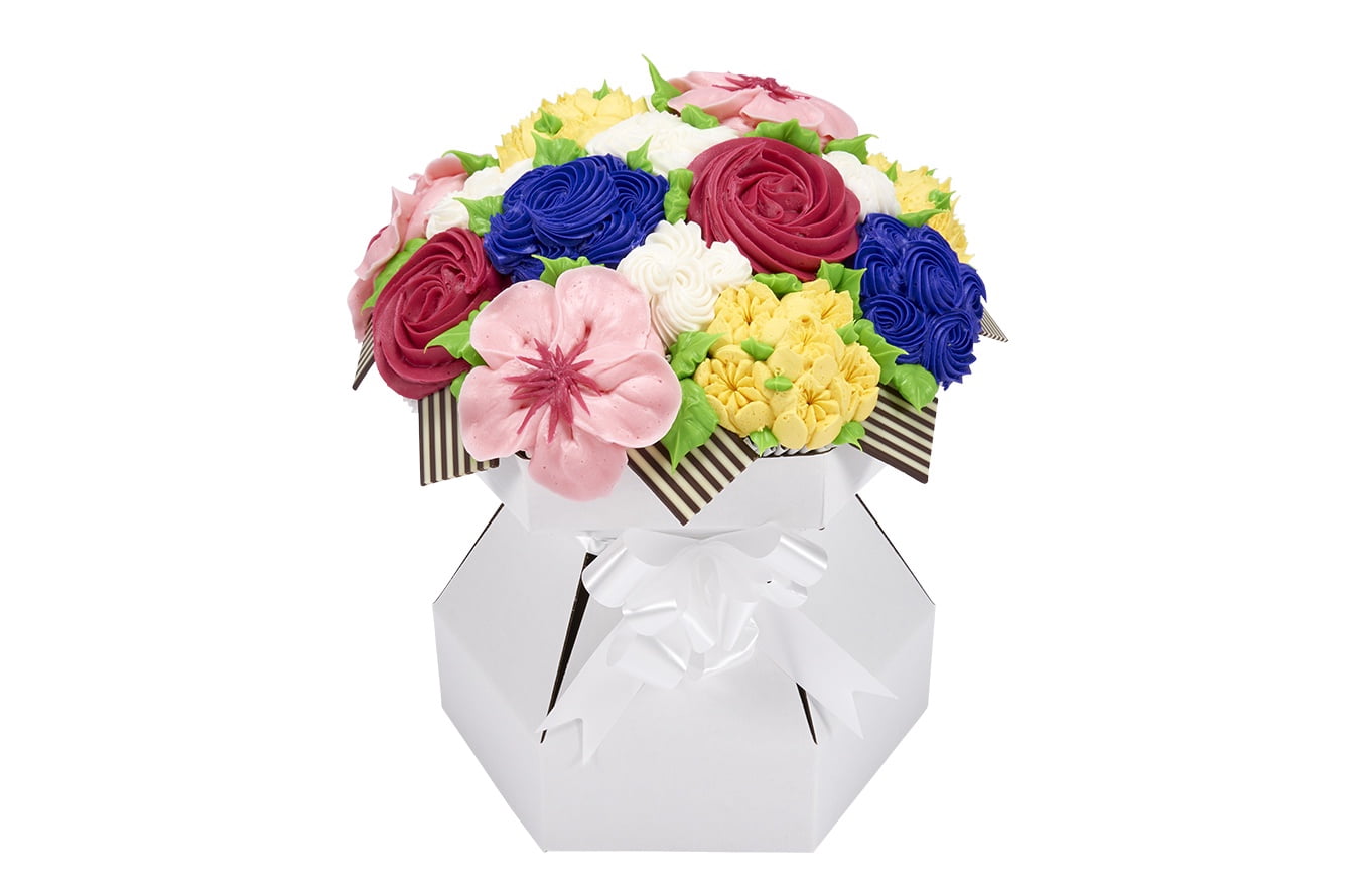 Cupcake Bouquets Hibiscus
