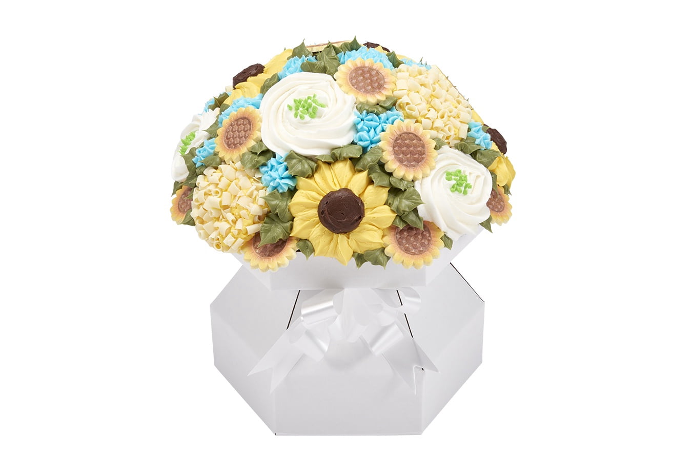 Cupcake Bouquets Sunflower