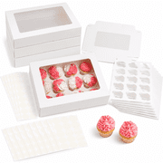 Cupcake Boxes, White