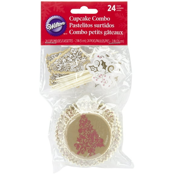 Cupcake Combo Pack 24/Pkg-Decadent Makes 24, Pk 6, Wilton
