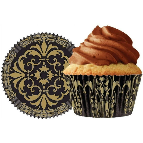 Cupcake Creations 32 Count Cupcake Baking Papers, Elegant