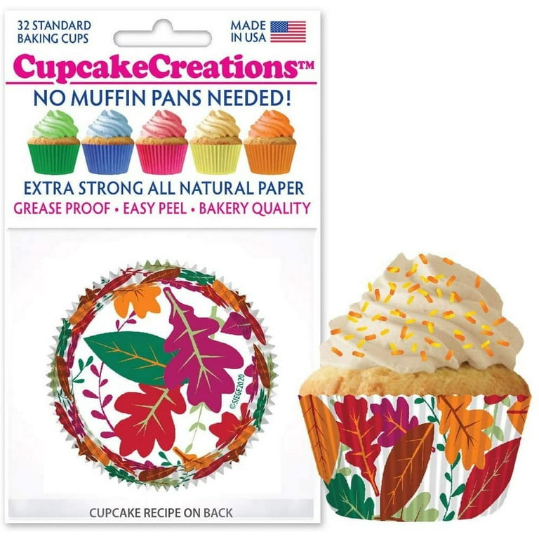 Vintage Sweetheart Large Cupcake Liner Bake Baking Cups Assorted Colors  Package