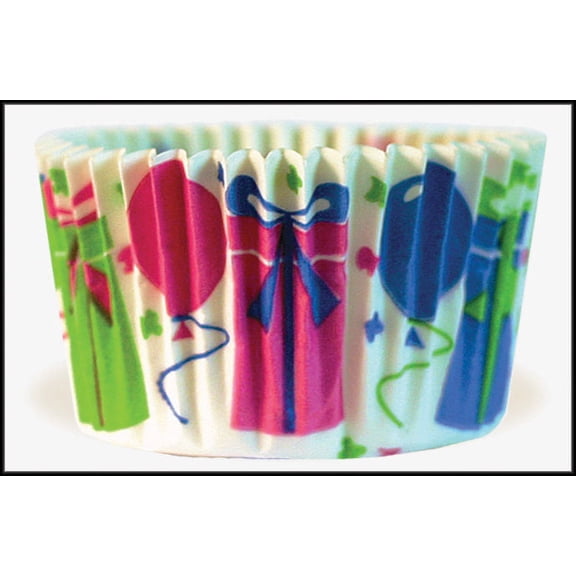 Cupcake Creations, No Muffin Pan Required Baking Cups, Happy Birthday, 8833