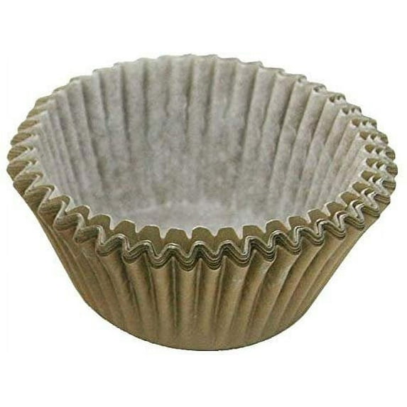 Cupcake Creations Solid Gold Baking Cup, Set of 32