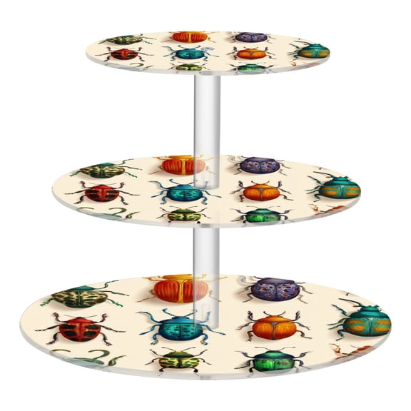 Cupcake Dessert Display Holder Tower Decorations For Party Wedding Birthday Anniversary Beetles