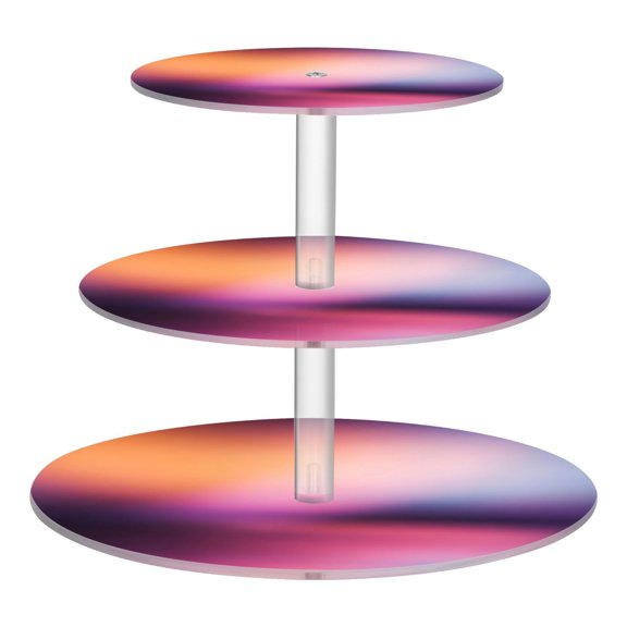 Cupcake Dessert Display Holder Tower Decorations For Party Wedding Birthday Anniversary Blurred and Dreamlike