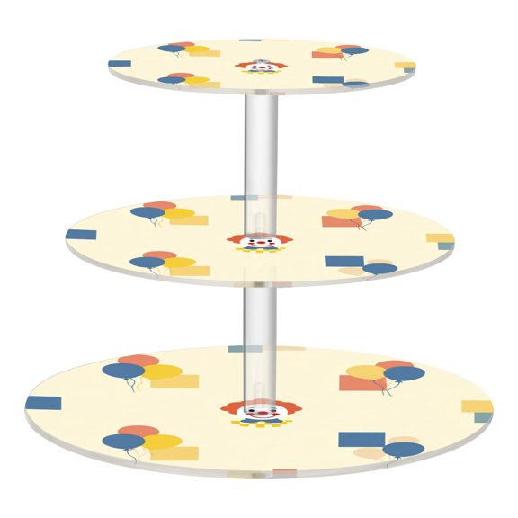 Cupcake Dessert Display Holder Tower Decorations For Party Wedding Birthday Anniversary Clown