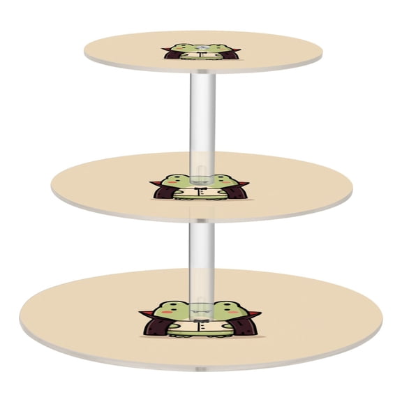 Cupcake Dessert Display Holder Tower Decorations For Party Wedding Birthday Anniversary Cute Frog