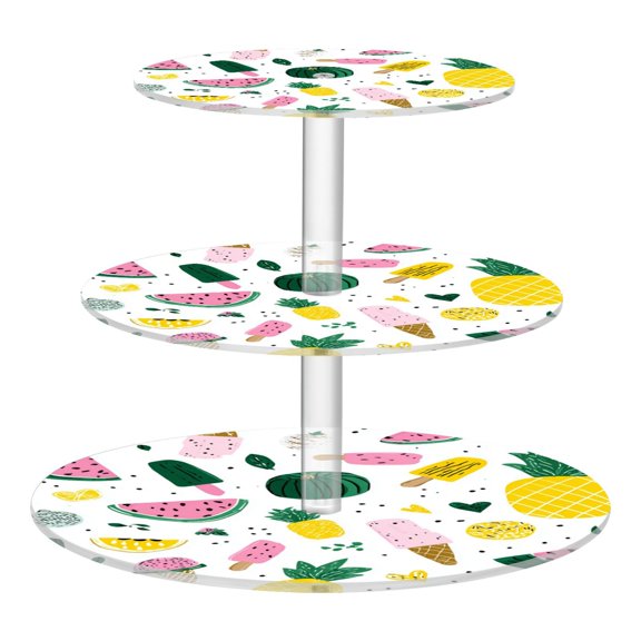 Cupcake Dessert Display Holder Tower Decorations For Party Wedding Birthday Anniversary Cute Summer Elements