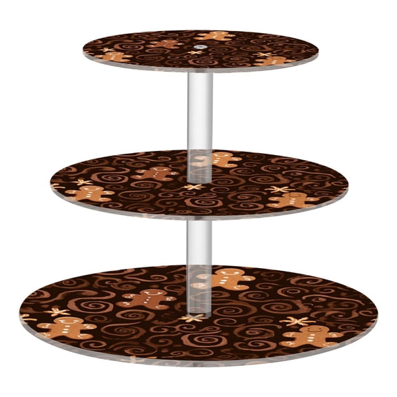 Cupcake Dessert Display Holder Tower Decorations For Party Wedding Birthday Anniversary Gingerbread Man