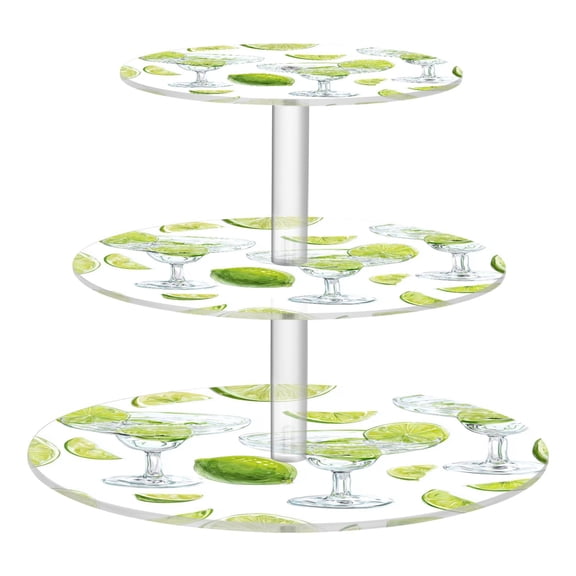Cupcake Dessert Display Holder Tower Decorations For Party Wedding Birthday Anniversary Perfume Lemon Cocktail