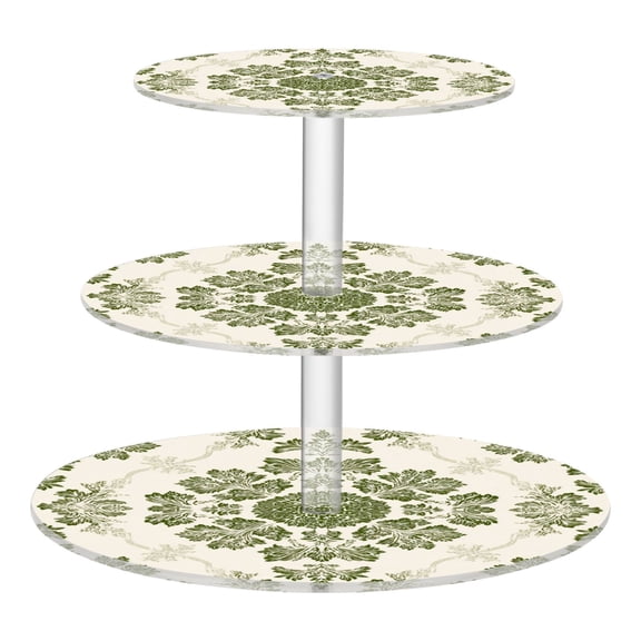 Cupcake Dessert Display Holder Tower Decorations For Party Wedding Birthday Anniversary Symmetrical Motifs