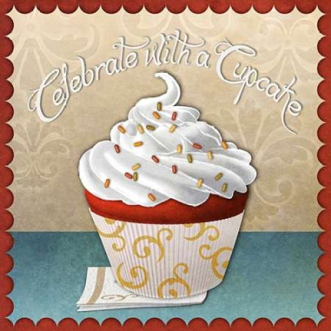 Cupcake II Canvas Art - SD Graphics Studio (24 x 24)