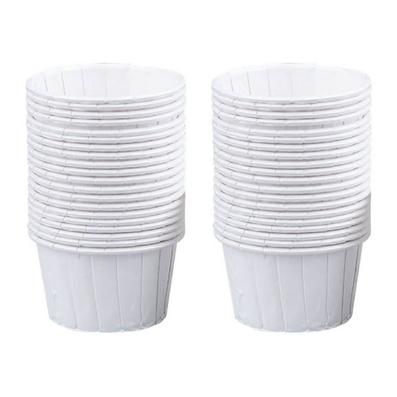Cupcake Liners ,Large Flanged Cake Cups Multicolor Baking Desserts High Temperature Cake Cups