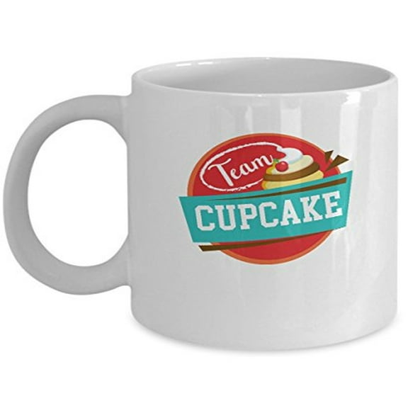 Cupcake Lover 11 oz Coffee Mug - Baking Themed White Ceramic Gift