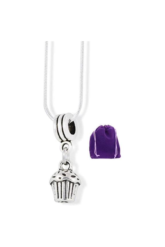 Cupcake Baker Cup Cake Baking Pastry Chef Necklace Pendant