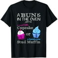 thumbnail image 1 of Cupcake Or Stud Muffin Gender Reveal Boy Or Girl T Shirt T-Shirt, 1 of 4