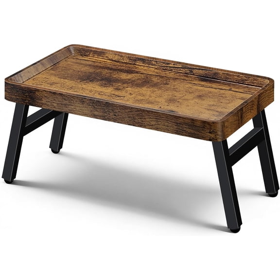 Cupcake Stand, 15.7"x7.9" Foldable Serving Tray, Rustic Farmhouse Dessert Display for Cupcakes, Charcuterie, Fruit & Veggies