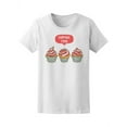 thumbnail image 1 of Cupcake Time Love Cake Tee Women's -Image by Shutterstock, 1 of 2