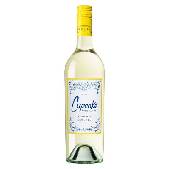 Cupcake Vineyards Moscato White Wine Italy, 750 ml Bottle, 10.0% ABV