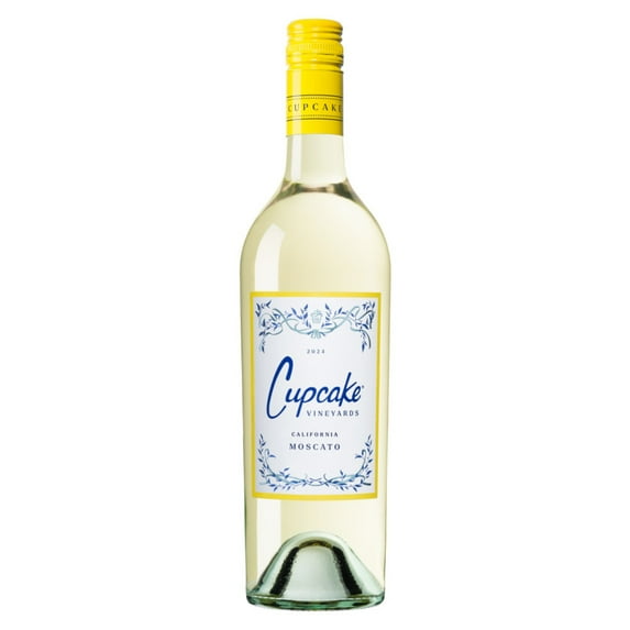 Cupcake Vineyards Moscato White Wine Italy, 750 ml Bottle, 10.0% ABV
