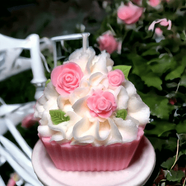Cupcake candle (with giftbox)