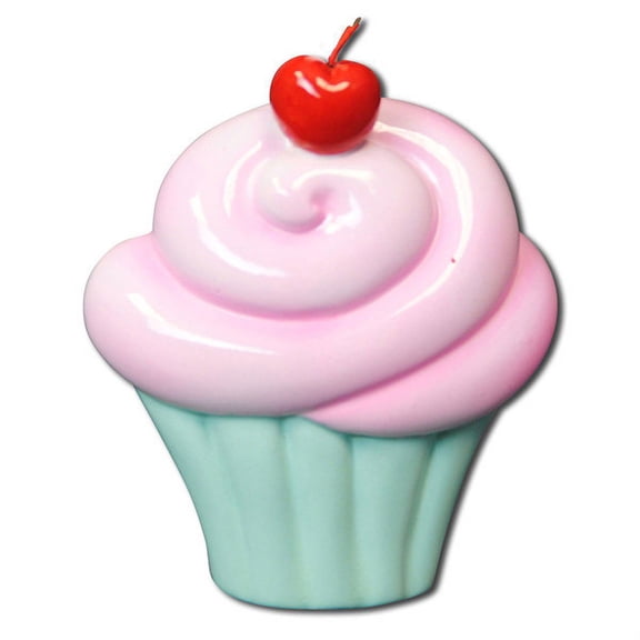 Cupcake&nbsp;Birthday Personalized Christmas Ornament DO-IT-YOURSELF