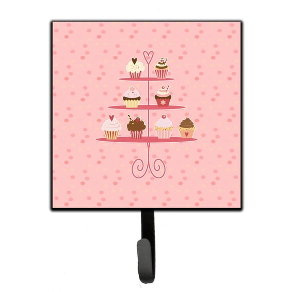 Cupcakes 3 Tier Pink Leash or Key Holder