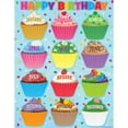 thumbnail image 1 of Cupcakes Happy Birthday Chart 17x22 [TCR7626], 1 of 2