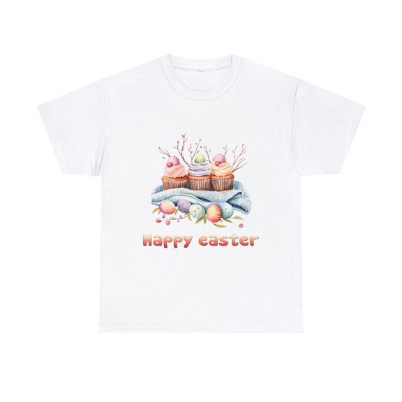 Cupcakes Happy Easter Shirt, Cupcakes Lovers Shirt ID-0228-5LBG