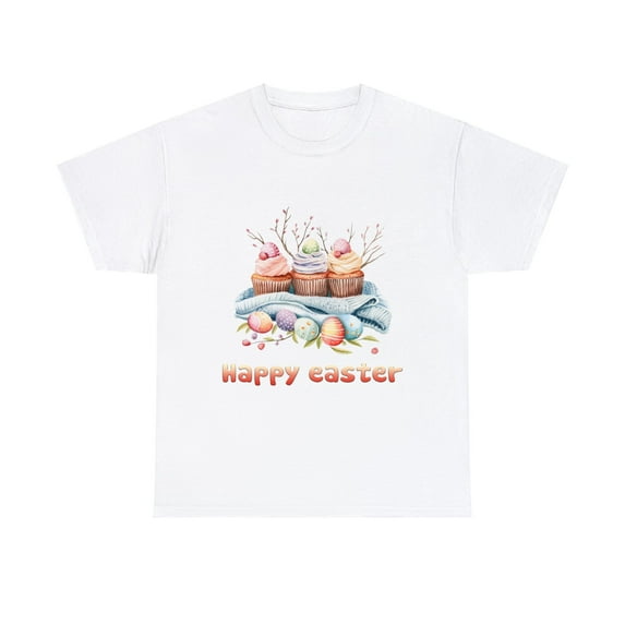 Cupcakes Happy Easter Shirt, Cupcakes Lovers Shirt ID-0228-5LBG