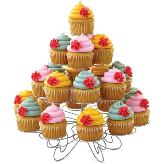 Cupcakes 'N More Cupcake Stand - Four Tier Dessert Stand