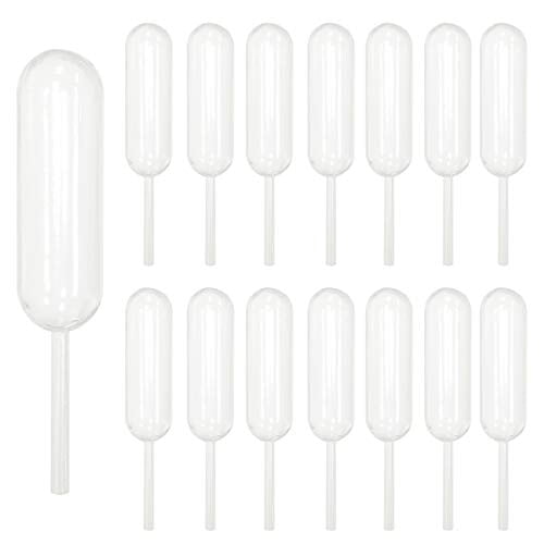Cupcakes Pipettes, 100PCS 4ml Clear Plastic Transfer Liquid Dropper Pipettes, Suitable for Chocolate or Strawberries Cupcakes, Ice Cream, Mini Cakes, Waffles, Children's Painting, Kitchen Supplies$