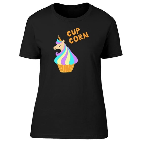 Cupcorn Doodle T-Shirt Women -Image by Shutterstock, Female XX-Large