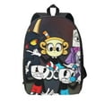 thumbnail image 1 of Cuphead Backpack, Large Capacity 17 Inch Laptop Backpack, Durable Casual Daypack, Water Resistant, 17.3x12.2x5.5 Inch, 1 of 8