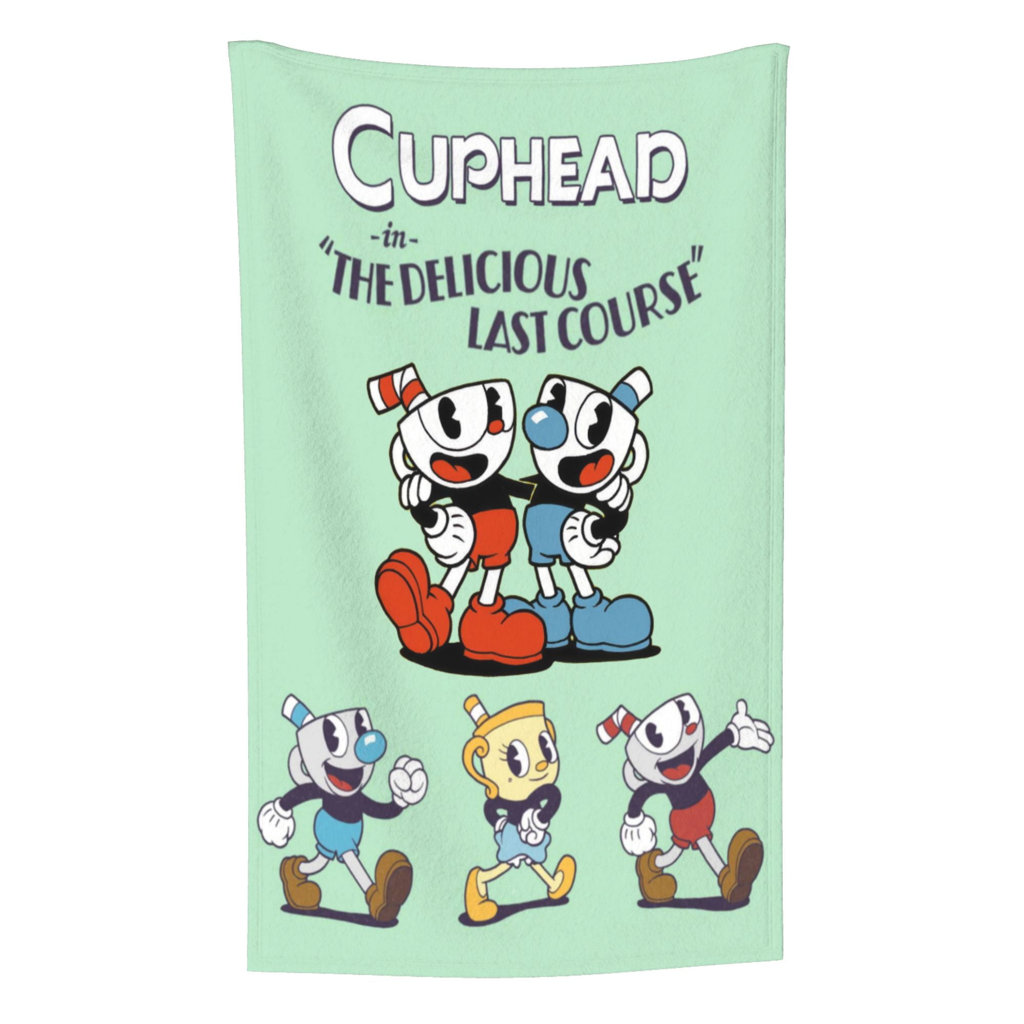 Cuphead Blanket for Toddlers Newborns, Plush 32"x48" Throw Blanket for