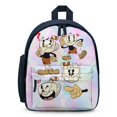thumbnail image 1 of Cuphead Characters Schoolbag Backpack Lightweight Daypack Adjustable Satchel Bookbag Shoulders Rucksack Travel Bag, 1 of 6