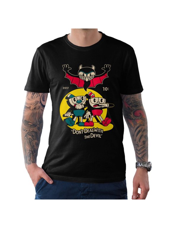Cuphead Don't Deal with the Devil T-Shirt, Men's and Women's Sizes (drsh-291)