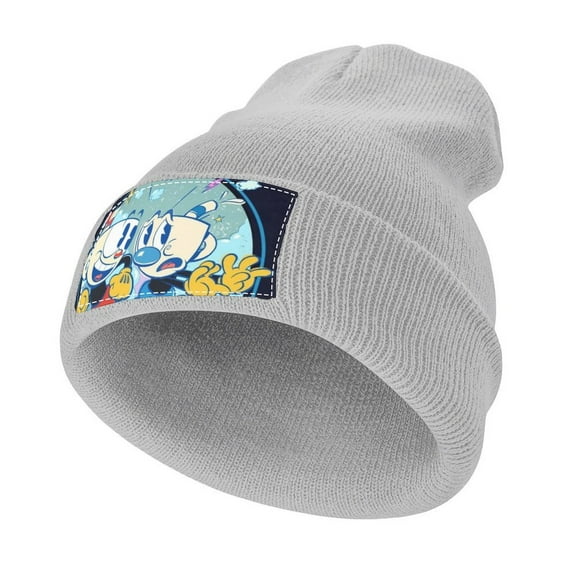 Cuphead Fashion Knitted Cap Unisex Outdoors Hip Hop Knit Caps Comfortable Warm Winter Hats