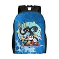 thumbnail image 1 of Cuphead Mughead Show Backpack Lightweight Unisex Basic Daypack Bookbag Laptop Satchel Rucksack For Travel School Office Daily, 1 of 8