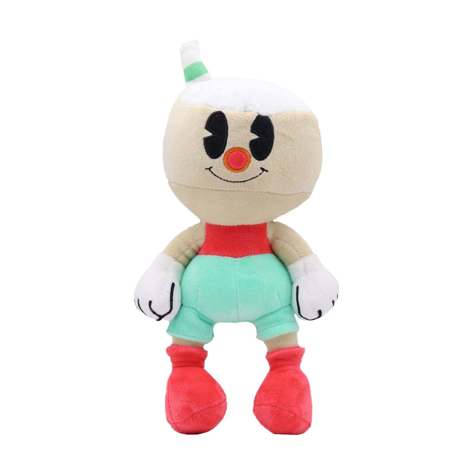 Cuphead & Mugman 10" Plush Toy Soft Huggable Stuffed Doll of The ...