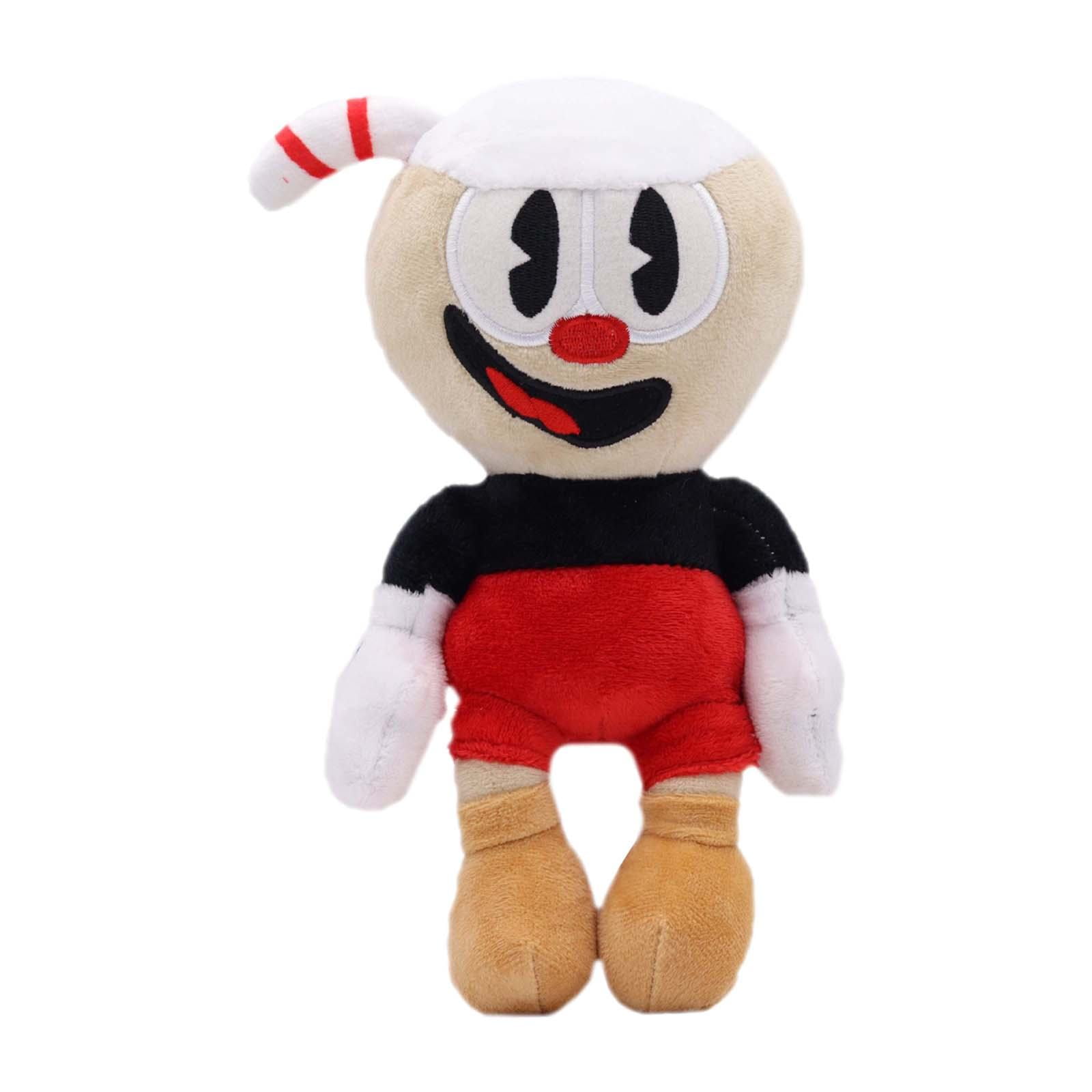 Cuphead & Mugman 10" Plush Toy Soft Huggable Stuffed Doll of The ...
