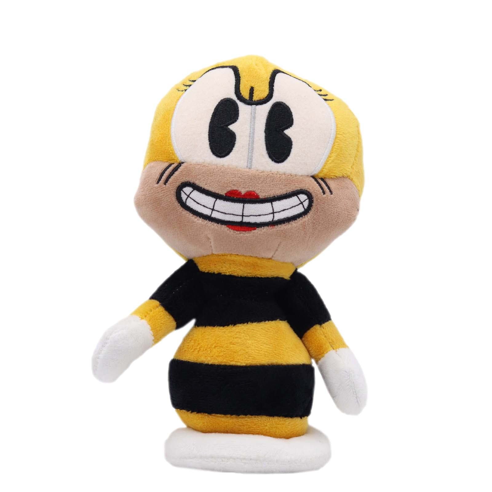 Cuphead & Mugman 10" Plush Toy Soft Huggable Stuffed Doll of The ...